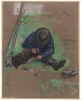 KT 2014 030
<br/>
De zittende maaier
<br/>
<em>Looy, Jacobus van (1855-1930)</em>